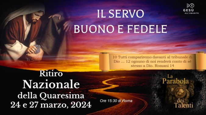 ITALIAN-BANNER Lenten Retreat The Good &amp; Faithful Servant 2024